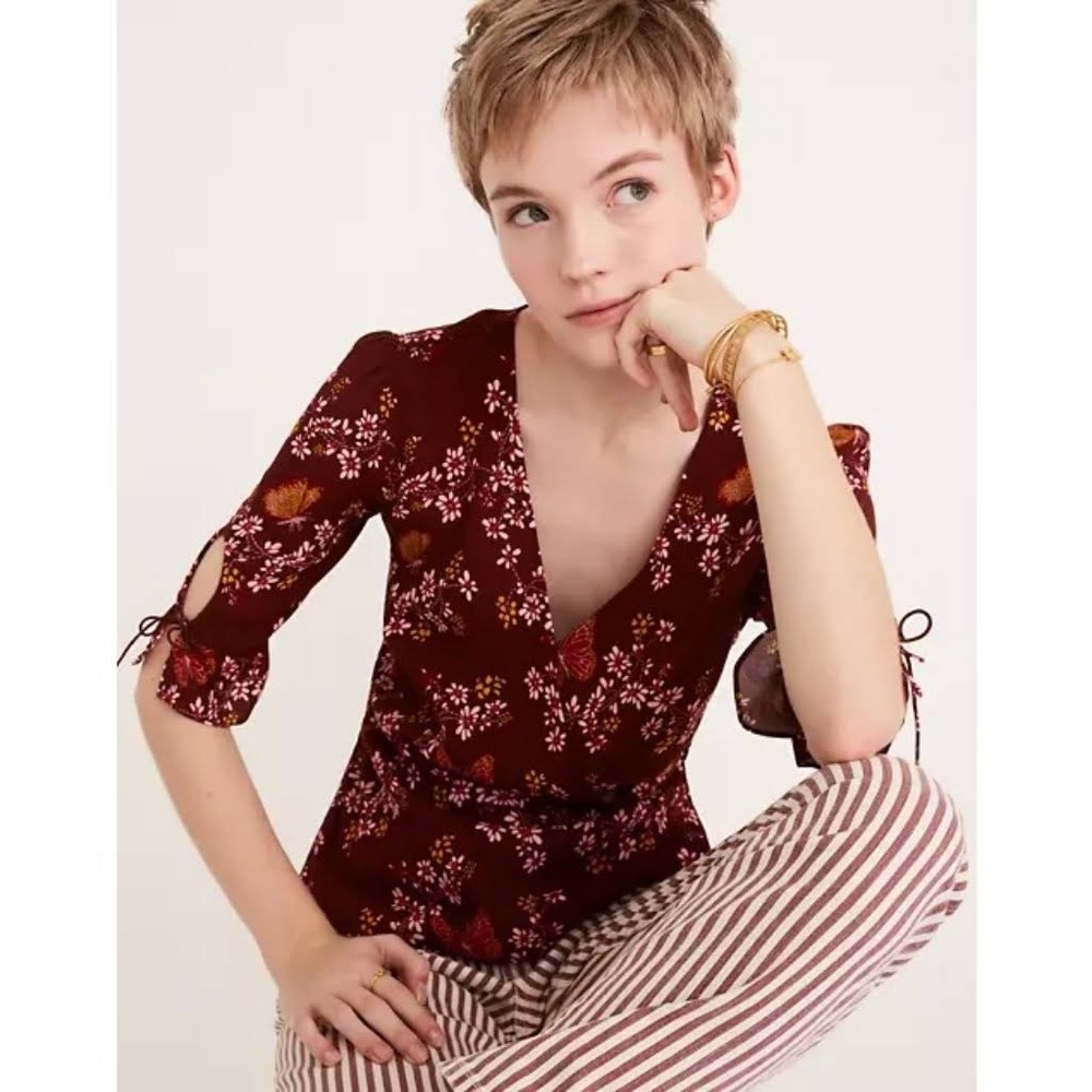 Madewell blouse. I loved this shirt but it’s time to swap in something new